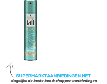 Taft Hairspray fullness aanbieding