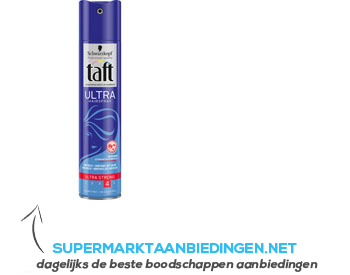 Taft Hairspray ultrastrong aanbieding