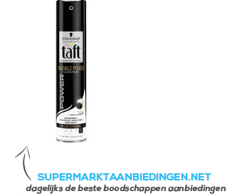 Taft Power hairspray aanbieding
