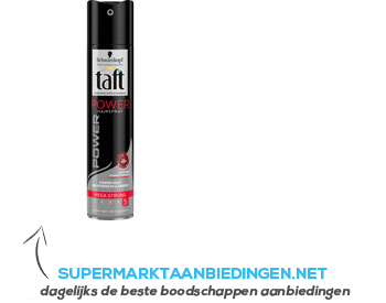 Taft Power spray mega strong aanbieding