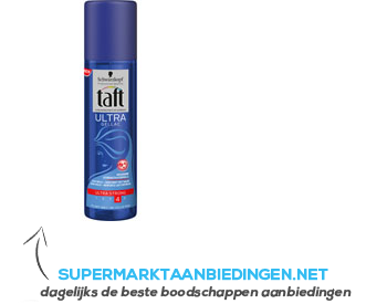 Taft Styling gellac ultra fixing strong aanbieding