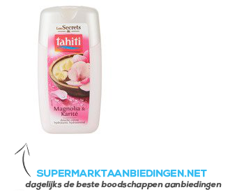 Tahiti Douche magnolia & sheaboter aanbieding