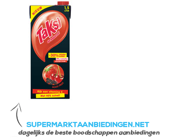 Taksi Rood fruit aanbieding