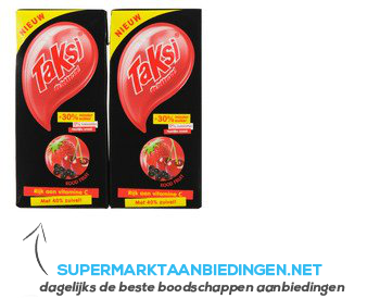 Taksi Rood fruit multipack aanbieding