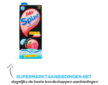 Taksi Splash aardbei-framboos