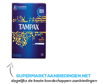 Tampax Klassiek regular aanbieding