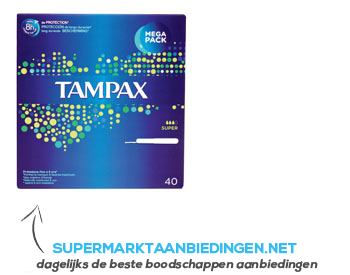 Tampax Klassiek super aanbieding