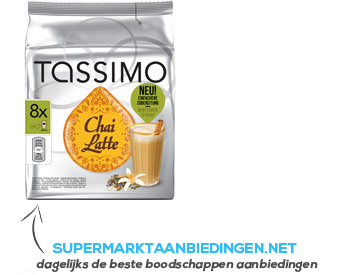 Tassimo Chai latte aanbieding