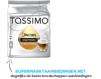 Tassimo Espresso macchiato aanbieding