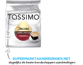 Tassimo Jacobs café crema classico aanbieding