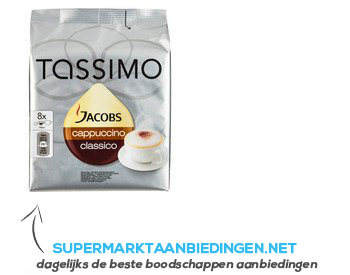 Tassimo Jacobs cappuccino classico aanbieding