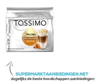 Tassimo Jacobs latte macchiato caramel aanbieding