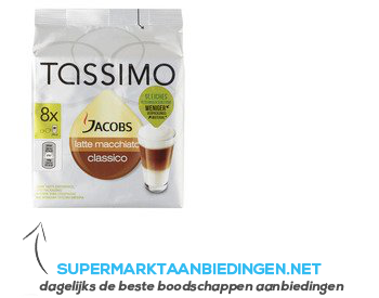 Tassimo Latte macchiato classico aanbieding