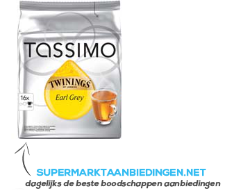 Tassimo Twinings earl grey aanbieding