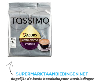 Tassimo Velours Noir café long intense aanbieding