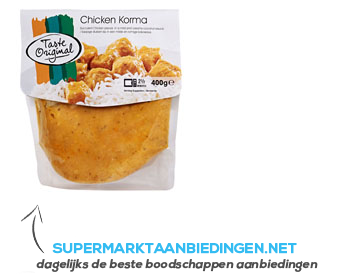 Taste Original Chicken korma aanbieding