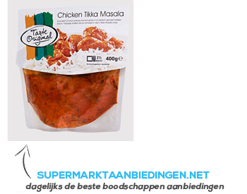 Taste Original Chicken tikka masala aanbieding