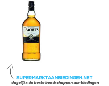 Teacher’s Highland cream scotch whiskey