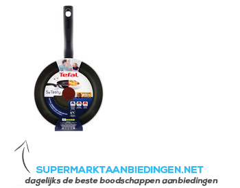 Tefal Koekenpan 20 cm so tasty zwart aanbieding