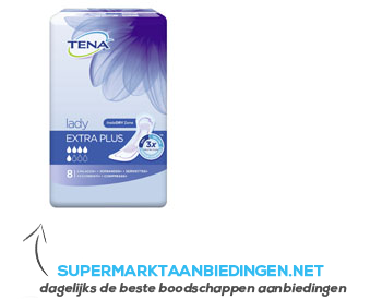 Tena Incontinence extra plus aanbieding