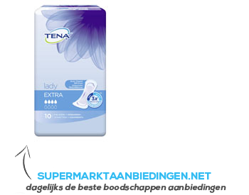 Tena Lady extra verbanden aanbieding