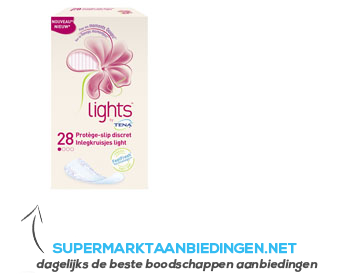 Tena Lights light liner aanbieding