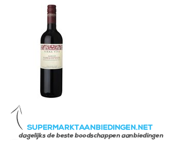 Terra Viva Sangiovese Organic aanbieding