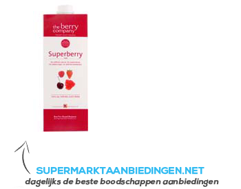 The Berry Company Superberry red aanbieding