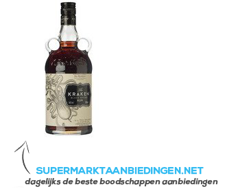 The Kraken Black spiced rum