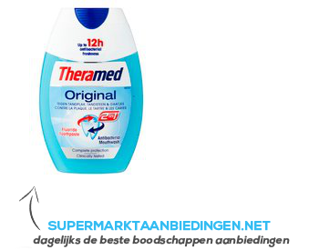 Theramed 2 in 1 2 in 1 Original aanbieding