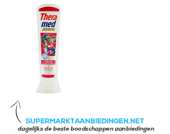 Theramed Aardbei junior 6 jaar aanbieding