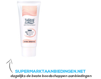 Therme Anti-transpirant crème extra sensitive aanbieding