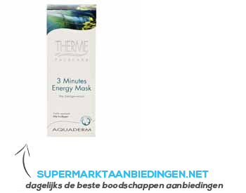 Therme FaceCare energy mask aanbieding