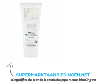 Therme FaceCare new skin mask 3 minutes aanbieding