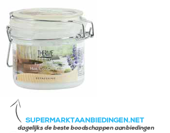 Therme Finn sauna hot/ cold scrub aanbieding