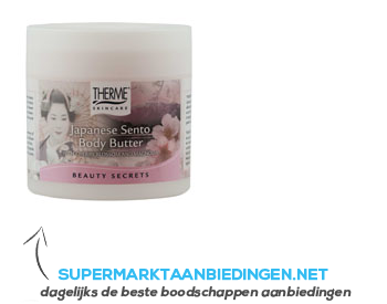 Therme Japanese sento body butter aanbieding