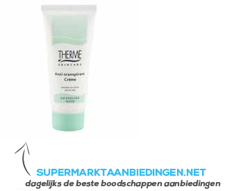 Therme Sensitive anti-transpirant crème aanbieding