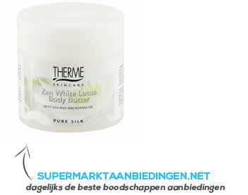 Therme Zen white lotus body butter aanbieding