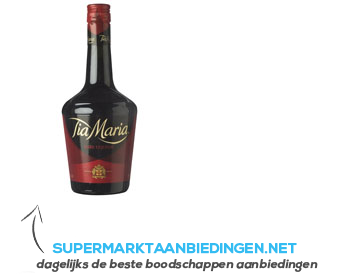 Tia Maria Dark liqueur aanbieding