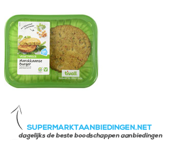 Tivall Kikkererwten burger aanbieding