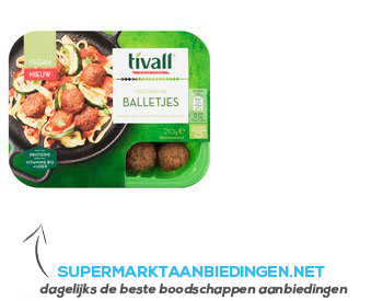 Tivall Vega balletjes aanbieding