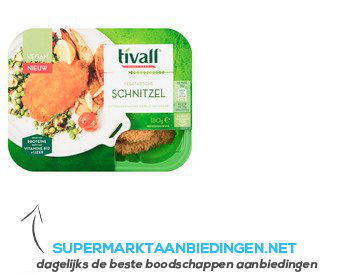 Tivall Vega schnitzel aanbieding