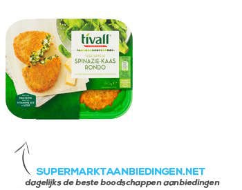 Tivall Vega spinazie-kaasrondo aanbieding