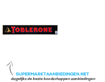 Toblerone Dark aanbieding