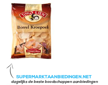 Toko Lien Borrel kroepoek aanbieding