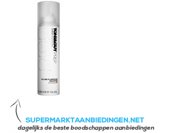 Toni & Guy Haarmousse volume plumping aanbieding