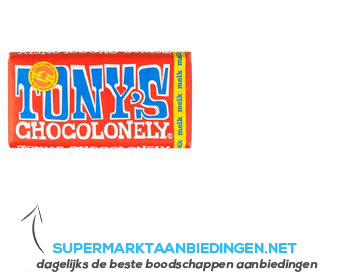 Tony's Chocolonely Melk aanbieding