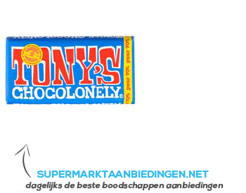 Tony's Chocolonely Puur aanbieding