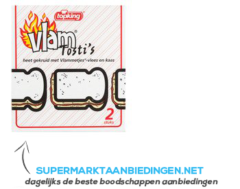 Topking Vlamtosti aanbieding