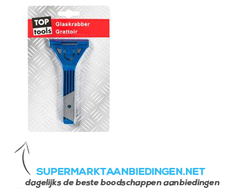 Toptools Glaskrabber aanbieding